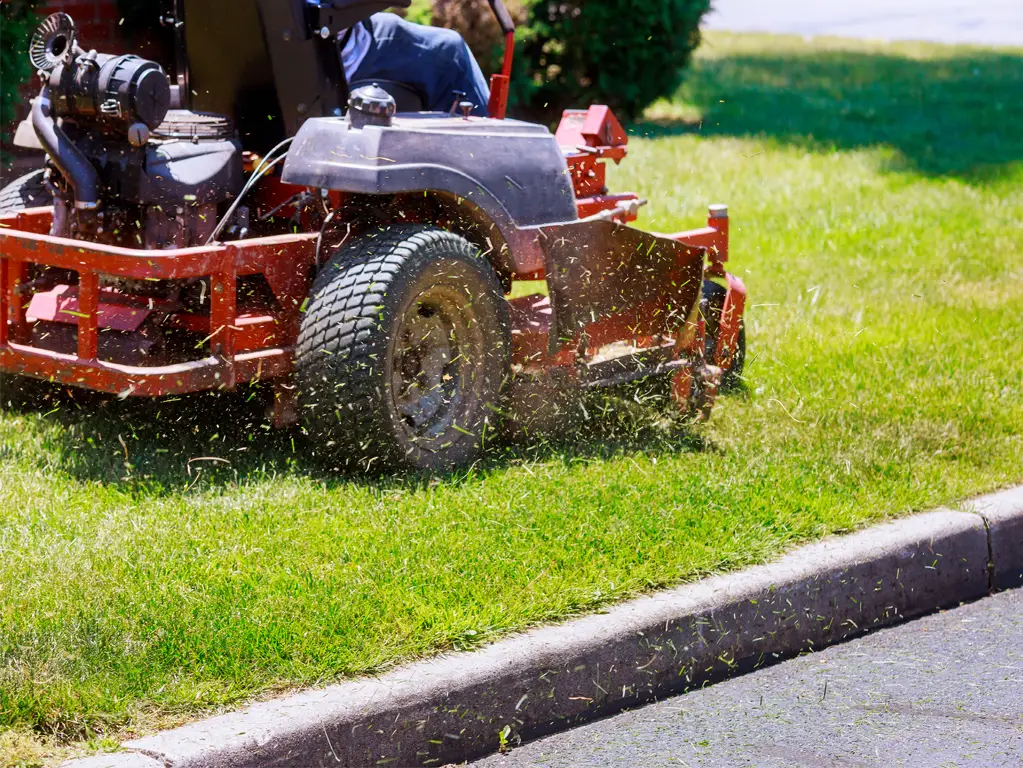 Well-maintained lawn in Dutchess County by Jillian's Group