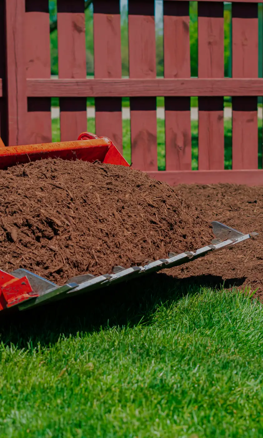 Professional mulching services in Dutchess County
